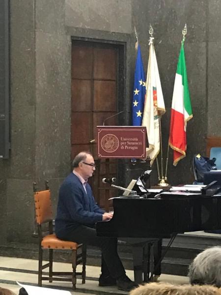 Stefano Ragni al piano