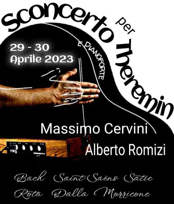 Locandina Sconcerto - Teatro Franco Bicini 29 30 aprile 2023